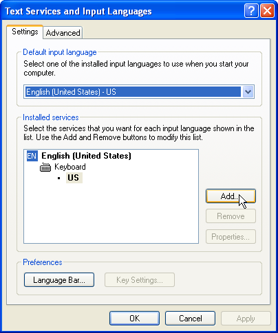 Windows Asian Language Support 97